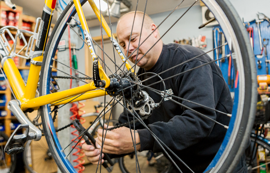 Stort udvalg af ladcykler, med og uden el til både salg og udlejning